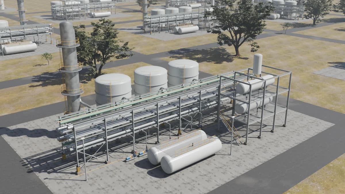 Industrial plants: a site Atlas can map